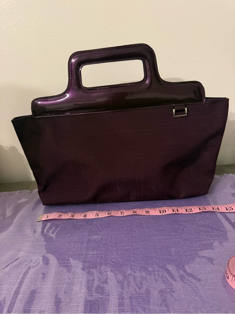 Estee Lauder Deep Purple Large Tote Weekender Overnight Travel Bag